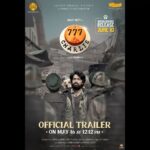 Rakshit Shetty Instagram – ನಮ್ಮ #777ಚಾರ್ಲಿ ಚಿತ್ರದ ಟ್ರೈಲರ್ ಮೇ 16, ಮಧ್ಯಾಹ್ನ 12:12ಕ್ಕೆ ಬಿಡುಗಡೆಯಾಗಲಿದೆ. ನಿಮ್ಮೆಲ್ಲರ ಪ್ರೀತಿಯಿರಲಿ 🤗

Miles done together, few more steps to go! Happy to be announcing the date when we bring to you a blink of what we have made. #777CharlieTrailerOnMay16 at 12:12 PM 😊

#777Charlie 
.
.
@kiranraj_k @therealprithvi @ksubbaraj @ranadaggubati @rajbshetty @iamsangeethasringeri @actorsimha @danishsait @nobinpaul @pratheek_darkbirdfilms @arvindskash @paramvah_studios @prithvirajproductions @stonebenchers @sureshproductions @krgstudios @ufomoviez @colorskannadaofficial @vootselect @creative_guyz #777CharlieTrailer