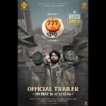 Rakshit Shetty Instagram – ನಮ್ಮ #777ಚಾರ್ಲಿ ಚಿತ್ರದ ಟ್ರೈಲರ್ ಮೇ 16, ಮಧ್ಯಾಹ್ನ 12:12ಕ್ಕೆ ಬಿಡುಗಡೆಯಾಗಲಿದೆ. ನಿಮ್ಮೆಲ್ಲರ ಪ್ರೀತಿಯಿರಲಿ 🤗

Miles done together, few more steps to go! Happy to be announcing the date when we bring to you a blink of what we have made. #777CharlieTrailerOnMay16 at 12:12 PM 😊

#777Charlie 
.
.
@kiranraj_k @therealprithvi @ksubbaraj @ranadaggubati @rajbshetty @iamsangeethasringeri @actorsimha @danishsait @nobinpaul @pratheek_darkbirdfilms @arvindskash @paramvah_studios @prithvirajproductions @stonebenchers @sureshproductions @krgstudios @ufomoviez @colorskannadaofficial @vootselect @creative_guyz #777CharlieTrailer