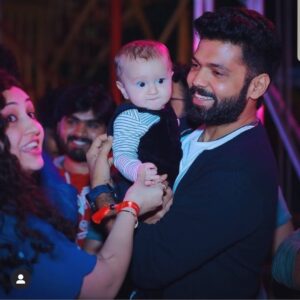 Rakshit Shetty Instagram - With GunduBatru AKA Junior Rishab Shetty...