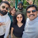 Rakshit Shetty Instagram - The mystery in the unexplored wilderness, the serenity in the flowing water, the sound of a child’s laughter, the company of my special people. Ah the many small delights of life 😊♥️