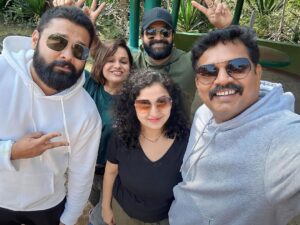 Rakshit Shetty Instagram - The mystery in the unexplored wilderness, the serenity in the flowing water, the sound of a child’s laughter, the company of my special people. Ah the many small delights of life 😊♥️