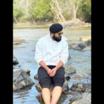 Rakshit Shetty Instagram – The mystery in the unexplored wilderness, the serenity in the flowing water, the sound of a child’s laughter, the company of my special people. Ah the many small delights of life 😊♥️