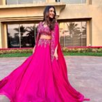 Rakul Preet Singh Instagram – Feeling pinktastic 💕

Outfit @awignaofficial
Jewellery @amrapalijewels

Styled by @anshikaav
Assisted by @bhatia_tanisha
Make up @im__sal
Hair @aliyashaik28 JW Marriott Mumbai Juhu