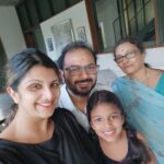 Rambha Instagram - My Brother's visit 🤗Vasu Maama's visit .#brothers #relation #familytime #familyphotography #visits#brothers #brothersisterlove#uncle #nephew #neice