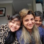 Rambha Instagram – Memories few to share to my world ❤️🙏#fans#friends#family#celebrity#kids#daughters#celebrationd#Halloween