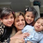 Rambha Instagram – Memories few to share to my world ❤️🙏#fans#friends#family#celebrity#kids#daughters#celebrationd#Halloween