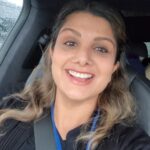 Rambha Instagram – Hail! on the way back! kids pickup fromSchool #hail ..#ice #rain #kids #school #pickup #drivig