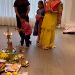 Rambha Instagram – My Cutie poojari 🙏🙏🙏❤️❤️#kids#love #kids #years #family #familytime #siblings #motherhood #mothers #celebration#years#pooja #pooja #mani