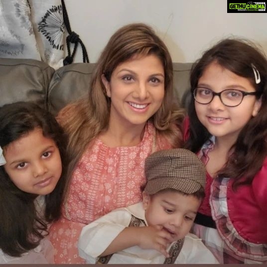 Rambha Instagram - ❤🥰#family#kids #children#love