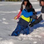 Rambha Instagram – SNOW LOOLYS ..#snowday #snowman #snowboarding #snow#snowflakes #snowmobile#snowskating#snowplay