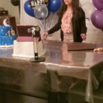 Rambha Instagram – My baby having a virtual party dance  with her friends #friends #party #dance #freeze freezedance #
#friendship#virtual party