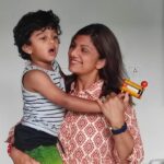 Rambha Instagram - Happy Navratri to One n all 🥰 @thirdeye.prakaash- lovely pics.#celebration #celebrity #navratri #dasera #durga #durgapooja #friends