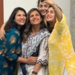 Rambha Instagram - With friends ❤️#celebration #friendship