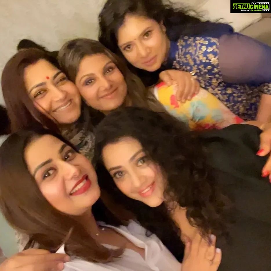 Rambha Instagram - With friends ❤#celebration #friendship