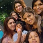Rambha Instagram - Lovely time catching up with friends (family)after long time 😍🥰love you khush 😘 thanks