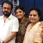 Rambha Instagram - My brother ,sis in law and sister ❤️ 💙 siblings are life for ever ❤️ #familytime #family #celebrations #celebrity #indianfood #india #brothers #sister #sisinlaw #meet #kids #love#siblings #siblingslove #siblinglove👫