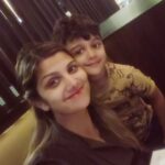 Rambha Instagram - Family dinner ❤️#family #familytime #kids #outing #love #bonding #celebrity