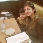 Rambha Instagram - Family dinner ❤️#family #familytime #kids #outing #love #bonding #celebrity