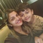 Rambha Instagram - Family dinner ❤️#family #familytime #kids #outing #love #bonding #celebrity
