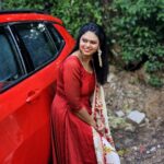 Ramya Behara Instagram - ❤️ Outfit by @zunik_designerclothing P.C- @sahithichaganti ❤️