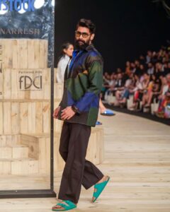 Rana Daggubati Instagram - Breaking boundaries on the runway at Birkenstock's Grounded in Nature with Shivan & Naresh showcase at the Lakmé Fashion Week, in collaboration with FDCI. @birkenstockin @shivanandnarresh @lakmefashionwk @fdciofficial
