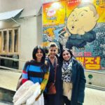 Ranjini Haridas Instagram - Party or prayer, I got friends everywhere !!!😂 #ifyouknowyouknow @meera_krishnakumar @rhinoqt79 #friendssinceforever #fromcochintonewyork #traveldiaries #ranjiniharidas Korean Town NYC