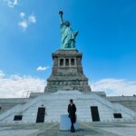 Ranjini Haridas Instagram - Finally managed to say hello to Lady Liberty just before I left New York .What can I say,I’m all for everything and anything that represents freedom ,Inspiration and hope. Unfortunately the world we live in is not living up to any of it,especially with all that is going on around now .There is so much I want to say but honestly my heart is numb. So I’m going to leave it a this .. Let’s hope and pray for a better and brighter tomorrow which brings peace and happiness to all . #statueofliberty #ladyliberty #newyork #freedom #hope #peace #stopthewar #peaceforall #forabettertomorrow #randommusings #ranjiniharidas Statue Of Liberty,Liberty Island,NYC