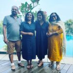 Ranjini Haridas Instagram - La Familia!❤️ Missing you @iambreezegeorge #family #cochin #catchingupaftersolong #newcastletokochi #