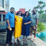 Ranjini Haridas Instagram - La Familia!❤️ Missing you @iambreezegeorge #family #cochin #catchingupaftersolong #newcastletokochi #