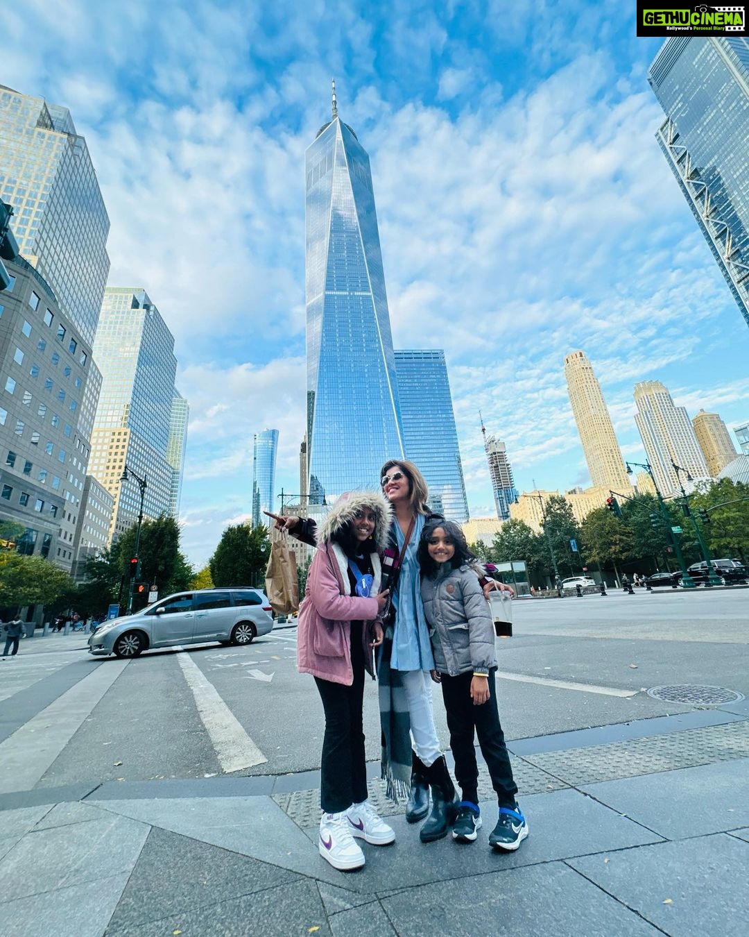 Ranjini Haridas Instagram - When your friend’s kids turn tour guides for the day you know you are going to have the best time ever !!! PS: thank you Daddy Joel or should I be saying Father Joel for being our camera guy !!!😬❤️ @rhinoqt79 we missed you mama ..not !!!😂🫢😬😘 #bellaandmarc #nycthings #traveldiaries #mylilmunchkins #outandabout #allinaday Manhattan, New York