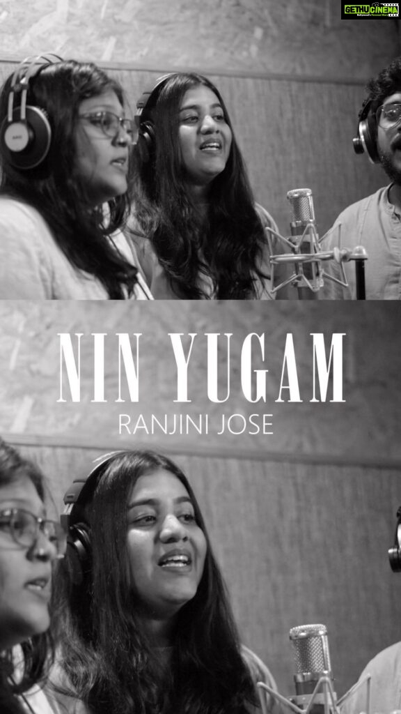 Ranjini Jose Instagram - ‘Nin Yugam’ Coming out tomorrow ❤️ My next with my boys is out on my official YouTube channel tomorrow guys!!! @charlesnazereth @the_voodoo_child_ @lesley_rodrigues__ @arunroop @bernice_easo @georgina.mathew #originalsong #outtomorrow #independentartist #artist #musician #rjtheband #rj