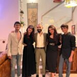 Ranjini Jose Instagram - What a special night it was with my favourite people. Our teenage boys who have finally reached that age where they enjoy the music and dance that we adults do, and willingly accompanied us; my rockstar @ranjinijose who i am spending New year's Eve after more than forever, with who I danced all night long; and my handsome & charming man @saviophonia who makes every party a great one by just being there. And so many more of my friends who aren't in these pics but made the night a memorable one. What a great end to 2022 and a wonderful start to 2023. Sterling Villa Grande