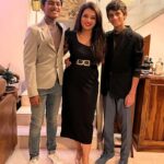 Ranjini Jose Instagram - What a special night it was with my favourite people. Our teenage boys who have finally reached that age where they enjoy the music and dance that we adults do, and willingly accompanied us; my rockstar @ranjinijose who i am spending New year's Eve after more than forever, with who I danced all night long; and my handsome & charming man @saviophonia who makes every party a great one by just being there. And so many more of my friends who aren't in these pics but made the night a memorable one. What a great end to 2022 and a wonderful start to 2023. Sterling Villa Grande