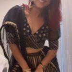 Ranjini Jose Instagram - Jhumka Gira Rey !!!! Had some time to kill before my gig so thought why not a reel !!! Going with the trend in this beautiful ghagra choli made by my sweetheart @mers.mathew #giglife #australia #wollongong #letsrock #rj #reels