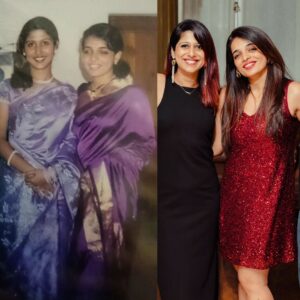 Ranjini Jose Instagram - 21 years and many hairstyles later, here we are, a little cooler or  hotter , just as clueless 🤣 , and yet so excited about every moment in life.
📸 Photography then and now by @nikhilprem.in