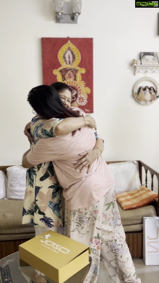 Ranjini Jose Instagram - Bringing Love and Joy Across Miles 💖✨ We're honored to help @ranjinijose create a heartfelt gift for her extraordinary mother from Jaso Fashions! Despite being away on Mother's Day, Ranjani's love knows no bounds as she curates a special present just for her cherished mom. 🌸✨ In every stitch and every detail, this gift speaks volumes of appreciation, admiration, and gratitude. It's a token of love that bridges the physical distance and wraps her mother's heart in warmth. 💕🎁 To all the amazing mothers who couldn't be with their children on this special day, may your hearts be filled with the knowledge that you are cherished and celebrated every day. Your love and guidance shape us into who we are, and we're forever grateful. Happy Mother's Day! 🌺💖 #LoveAcrossMiles #SpecialGiftForMom #HeartfeltSurprise #JasoFashions #MothersDayMagic #ForeverGrateful #MomAndMe #LoveKnowsNoDistance #CelebratingMotherhood #MomInOurHearts #ThoughtfulGifts #mondaymood #mondaymotivation #mothersday #mothersdaygift #motherhood #mom #love #unconditionallove