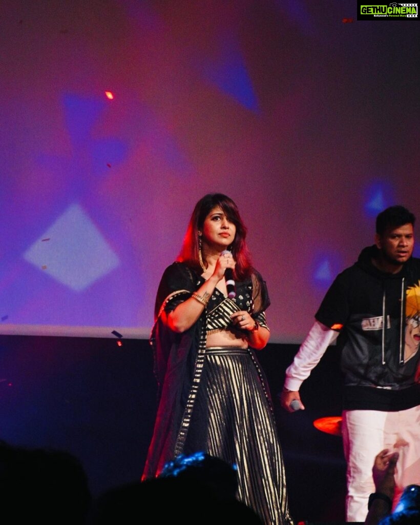 Ranjini Jose Instagram - Literally she set stage on 🔥!!! . . . @ranjinijose 🤍 UOW UniHall