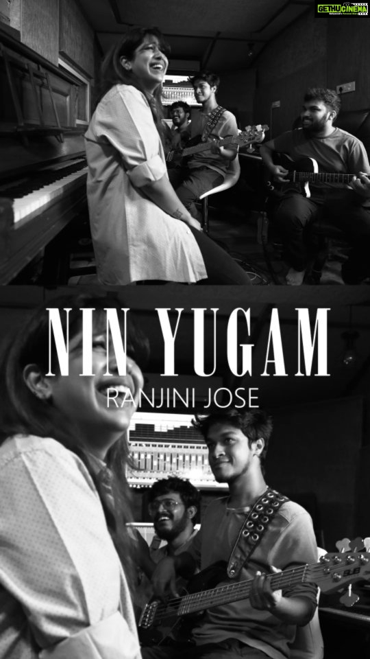 Ranjini Jose Instagram - This track is a wholesome journey; my wholesome journey. Through life, through work, through my soul and heart.. and it's not over. It's just the beginning of another era yet to begin ❤ NIN YUGAM ❤ @charlesnazereth @the_voodoo_child_ @lesley_rodrigues__ @arunroop @bernice_easo @georgina.mathew #originalsong #independentartist #indie #rjtheband #rj