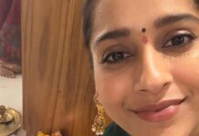 Rashmi Gautam Instagram - Mere Tumhare sabke liye #HappyDiwali #happydiwali2023 #laxmipuja