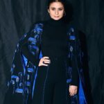 Rasika Dugal Instagram - 💙🖤 Styling: @dhruvadityadave & @anjalibiyani_ Outfit: @shahinmannan Earrings: @ishhaara @ascend.rohank Rings: @romanarsinghaniofficial Hair styling: @nasiransari_hair MUA: @mayura_makeup_hair 📸: @gohil_jeet @csaffestival #OOTN #ChicagoSouthAsianFilmFestival #CSAFF2023