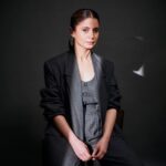 Rasika Dugal Instagram - 🩶🩶 Outfit: @431_88 MUA: @mayura_makeup_hair Hairstyling: @nasiransari_hair Styling: @who_wore_what_when 📸: @kevinsheth