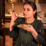 Rasika Dugal Instagram – Swipe for a short story about my will power this festive season 😆. 
(This year was a toss up between gujiya and jalebi!)

Happy Diwali! May you have a guilt free one! And may all your troubles be as trivial. 😄

#HappyDiwali #Diwali #Diwali2023

Thank you @truebrowns for this most comfortable festive outfit