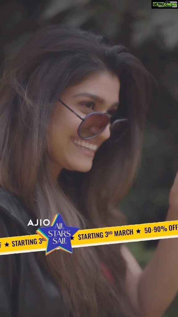 Rasika Sunil Instagram - AJIO ALL STARS SALE, Starts midnight! I got my hands on the biggest fashion heist to shop my dream looks! Get ready to steal the best styles at 50-90% off only on @ajiolife. Join me in the loot from 5000+ brands & 1.2 million+ styles. Download the AJIO app, sign up to get ₹500 off & start wishlisting NOW. #AjioAllStarsSale #BiggestFashionHeist #AjioLove #HouseOfBrands #AD