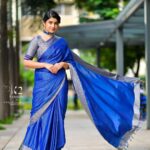 Rasika Sunil Instagram - आजचा रंग : निळा हा रंग मनाला शांती आणि स्फूर्ती देतो..त्याचबरोबर सत्यता आणि स्निग्धतेचे प्रतीक म्हणून निळा रंग ओळखला जातो..निळ्याशार समुद्राची आणि निरभ्र आकाशाची निळाई मनाला शांत करते,हीच शांतता तुमच्या सगळ्यांच्या आयुष्यात नांदो. - नित्यश्री ज्ञानलक्ष्मी . @nityashree19 Saree and blouse by @k2fashioncloset Concept & Style by @ketaki_ashish @stylebyk2 Hair by @priyankapore_makeupartist @priyajadhav_makeupartist Jewelery by @shreyacreation16 Photo : @vikrantmumbaikar Video : @royalframez & @sagar_geedh Lights: @sushant.7373 MUA: Yours truly ❤️ Managed by @prernaasuryawanshi Assisted by @poojatayde ‼️ This Top, Design and Image is Subjected to Copyright ©️ ‼️P.S : Do not use this Image and Design without any Permission.! Stay tuned & stay safe