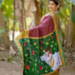 Rasika Sunil Instagram - When Khun meets Pichwai… Introducing Hand made Pichwai work on khan saree Booking started DM or whts app on 7021620008 Saree by - @k2fashioncloset Photography - @yogendra_chavhan Make-up - @madhurikhese_makeupartist Hair - @komalpashankar_makeupartist Jewelery by - @Kankshinistudio Nath by - @anvita.collections Special thanks to @kedarjoshi10 ‼️ This Top, Design and Image is Subjected to Copyright © ‼️P.S : Do not use this Image and Design without any Permission.! Stay tuned & stay safe . . ________________________________ Follow us: @k2fashioncloset Follow us: @k2fashioncloset Follow us: @k2fashioncloset —————————————— . . . #k2fashion #marathi #marathimulgi #marathimulga #marathistatus #marathijokes #marathikavita #mimarathi #marathimotivational #marathiactress #marathibana #marathitroll #marathipost #marathiinspirations #marathifun #marathiculture #marathitradition #zeemarathi #marathiquotes #marathifc #marathi_ig #marathi_status_ #marathicelebrity #instamarathi #marathigirl #marathicelebs #marathisuvichar #amhimarathi #marathibride #beingmarathi