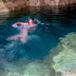Rasika Sunil Instagram - Swimming in a cave !!!!! Soooo this was on my bucket list I would’ve preferred the water to be warmer but it was ice cold! We were fuming when out of the water! I do not recommend this But it was funnnnn!! Visiting the grotto was an accidental best part of our trip ❤️ 📸 @adi_bilagi #rasikasunil #rasikasunilfc #freezingwater #goergianbay #thegrotto #waterbaby #swimming #tobermory #brucepenninsula