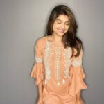 Rasika Sunil Instagram - Eyes opening soon….. Good morning people! #rasikasunil #rasikasunilfc #ethnicwear #earrings #home #shoot #wrinkled