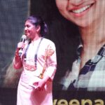 Raveena Ravi Instagram – #studioonegoldeniconawards2023 🥰❤️ @actorrizubhai_official .. best supporting actress for #lovetoday and #maamannan ❤️ 🎥 @mg_photography06 🙏🏻