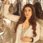 Raveena Tandon Instagram - 🤍✨ Outfit - @monishajaising Jewellery - @jet_gems Styled by @poojagulabani Style Team @hemachoudharyy Hair by @anita_matkar Shot by @rohnpingalay Managed by @reemapandit