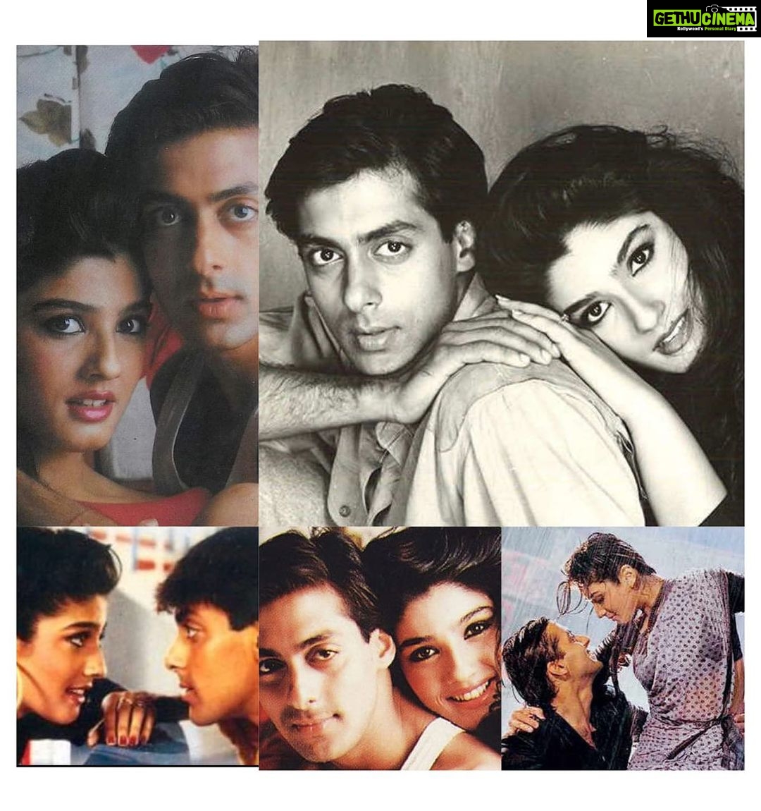 Raveena Tandon Instagram - ♥️ The journey ….Pathar ke Phool gave me the opportunity for which I will be eternally grateful. To open up this beautiful world of cinematic dreams , for a teenager to now .. it’s given me all. #nationalcinemaday Mumbai, Maharashtra